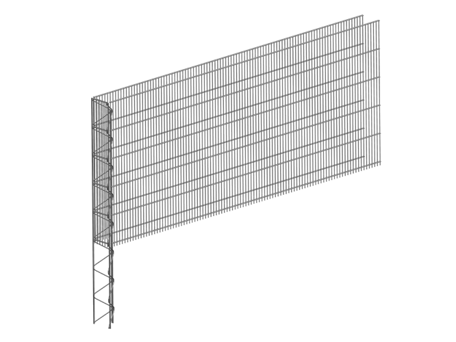 arcadia Pergone 16cm Erweiterungselement H:163cm L:251cm