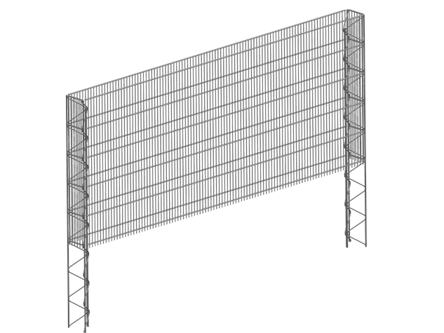 arcadia Pergone 16cm Grundelement H:103cm L:251cm