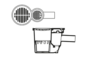 Bodenablauf mit Geruchverschluss 1784-010-00 Basel-Stadt 