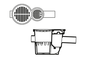 Bodenablauf mit Geruchverschluss 1785-010-00 Basel-Stadt 
