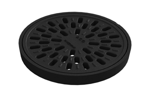 ACO Gussdeckel Ø 30 cm gelocht Kl A15