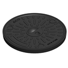 ACO Gussdeckel Ø 40cm mit Handgriff Kl A15
