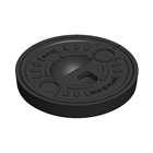 ACO Gussdeckel Ø 20cm  mit Handgriff Kl B125