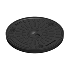ACO Gussdeckel Ø 40cm verschraubt Kl B125