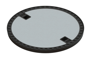 ACO BEGU-Deckel  30 KN,  Ø 60cm gefüllt