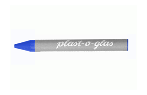 Plast-o-glas-Kreide rund blau