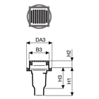vonRoll Bodenablauf Boda 2000 1560-110-00