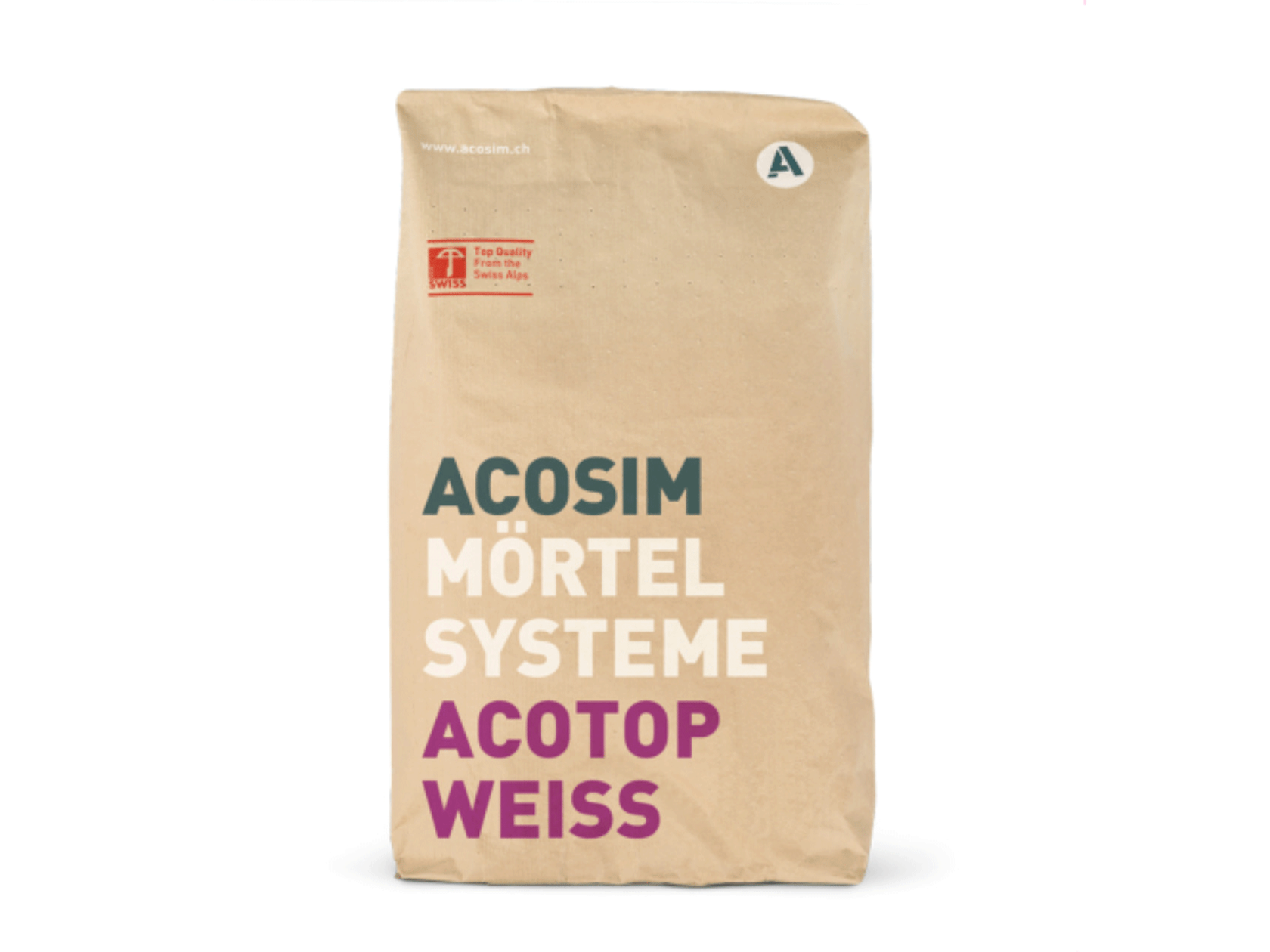 Acosim Acotop weiss, Haftbrücke 25 kg