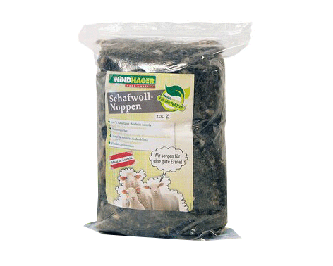 Schafwoll-Noppen (Dünger-Peletts) 200gr