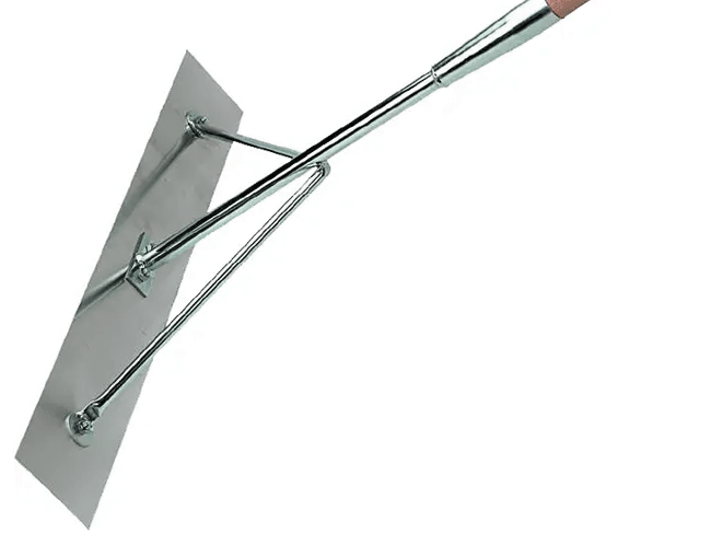 Teerkrücke flach mit Stiel