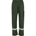 Regenhose Dry Zone olivgrün mit Reflexstreifen