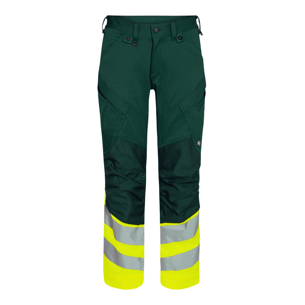 Safety Hose grün/gelb mit Reflexstreifen