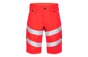 Safety Shorts rot/schwarz