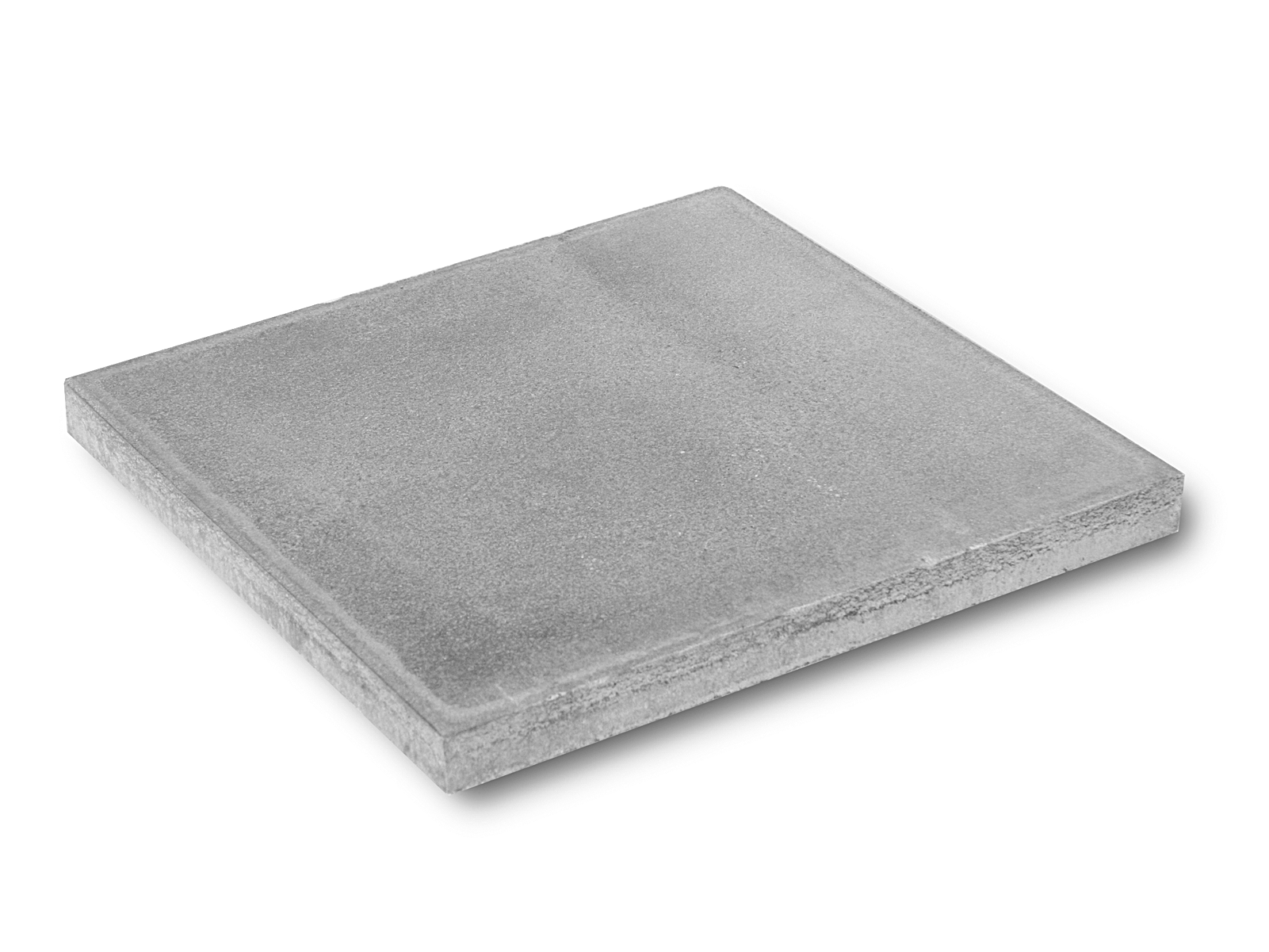 Zementplatten grau vollkantig