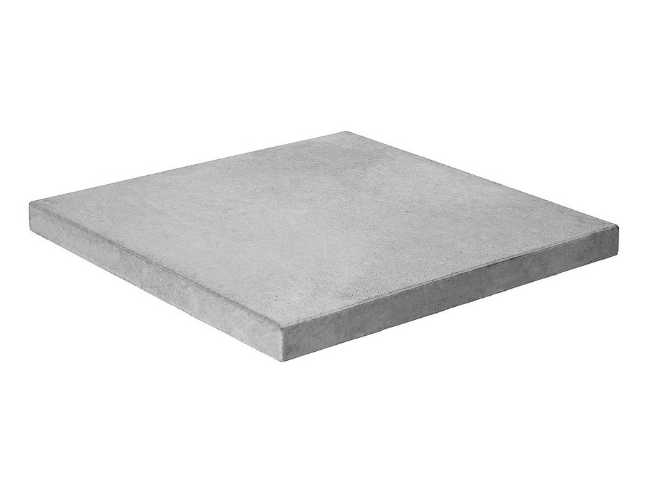 Platten grau gegossen, leicht gestrahlt