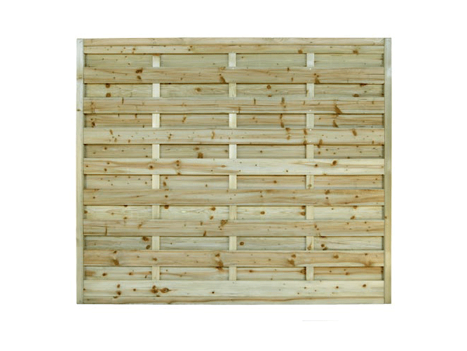 Dichtzaun schräg "Rhodos" Kdi grünlich