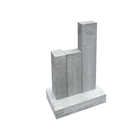 Rechteckpalisaden kubisch, vollkantig, innen hohl