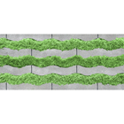 L+ Curve Rasensteine grau gewellt