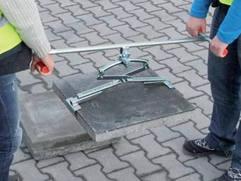 PPH-2-HG 2-Mann Handtragegriff, 90° drehbar