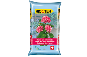 Ricoter Blumen- und Geranienerde Torffrei