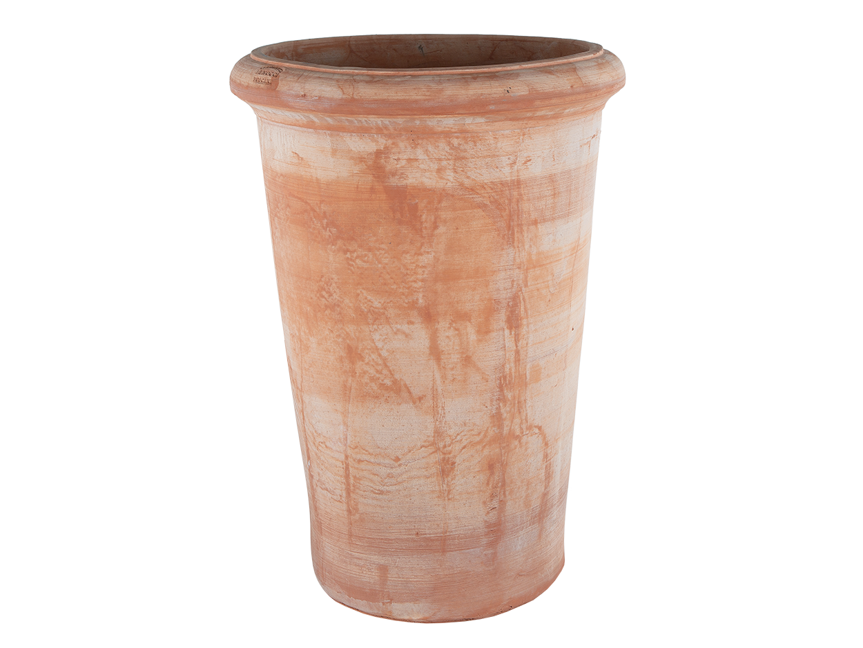 Terracotta Tontopf Conca Alta antik, handgemacht