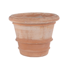 Terracotta Tontopf Conca Toscana antik, handgemacht