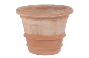 Terracotta Tontopf Conca Toscana antik, handgemacht