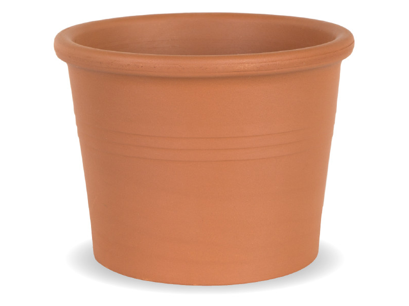 Tontopf Tuba roh,  maschinell