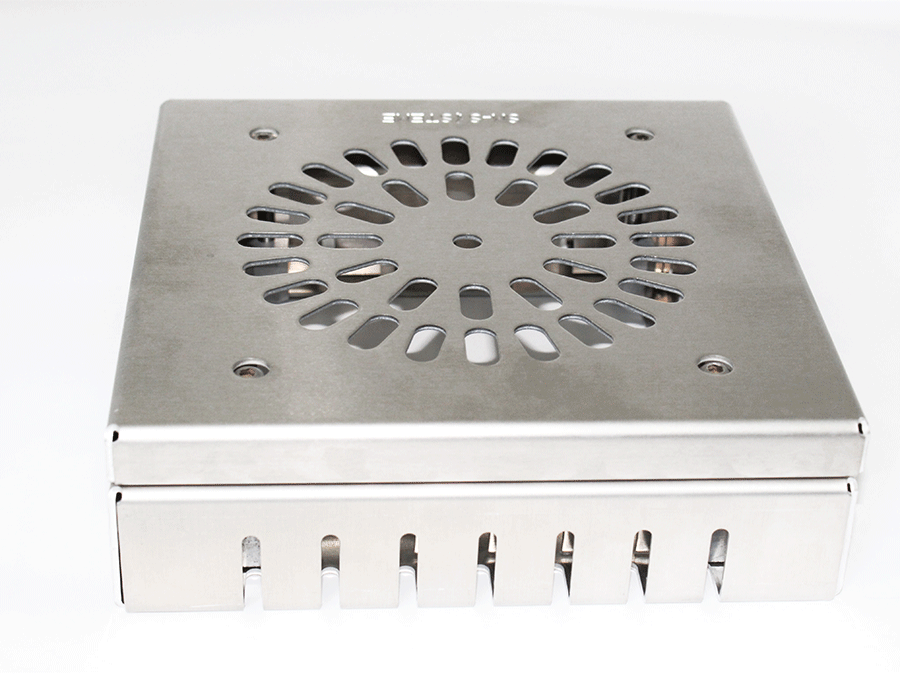 Drain-Ablaufschacht GU-AV, Alu 20x20cm