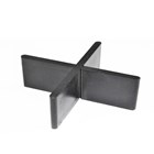 Fugenkreuze Volfi FK-A 3/10-55 schwarz (6000 Stk)