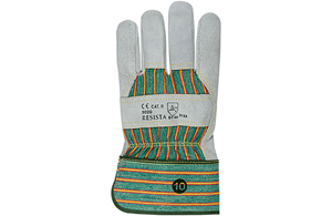 Handschuhe Spaltleder grau