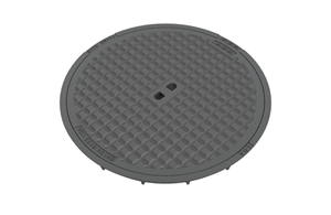 BGS Gussdeckel NW 600 B125 Handgriff 