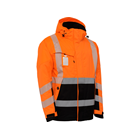 Winterjacke Elka Visible Xtreme Stretch orange/schwarz