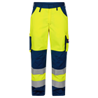 Bundhose leuchtgelb/marine
