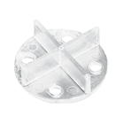 Fugenkreuze mit Bodenplatte 4/12-50mm Volfi FK-B transparent