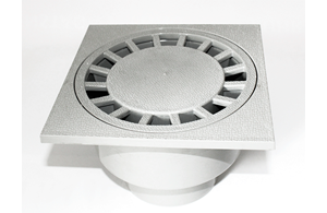 Volfi Uni-Bodenablauf BA-K, 200x200mm, Kunststoff