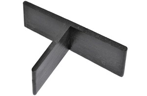 Fugen-T-Stück Volfi FK-T 6/19-55 schwarz